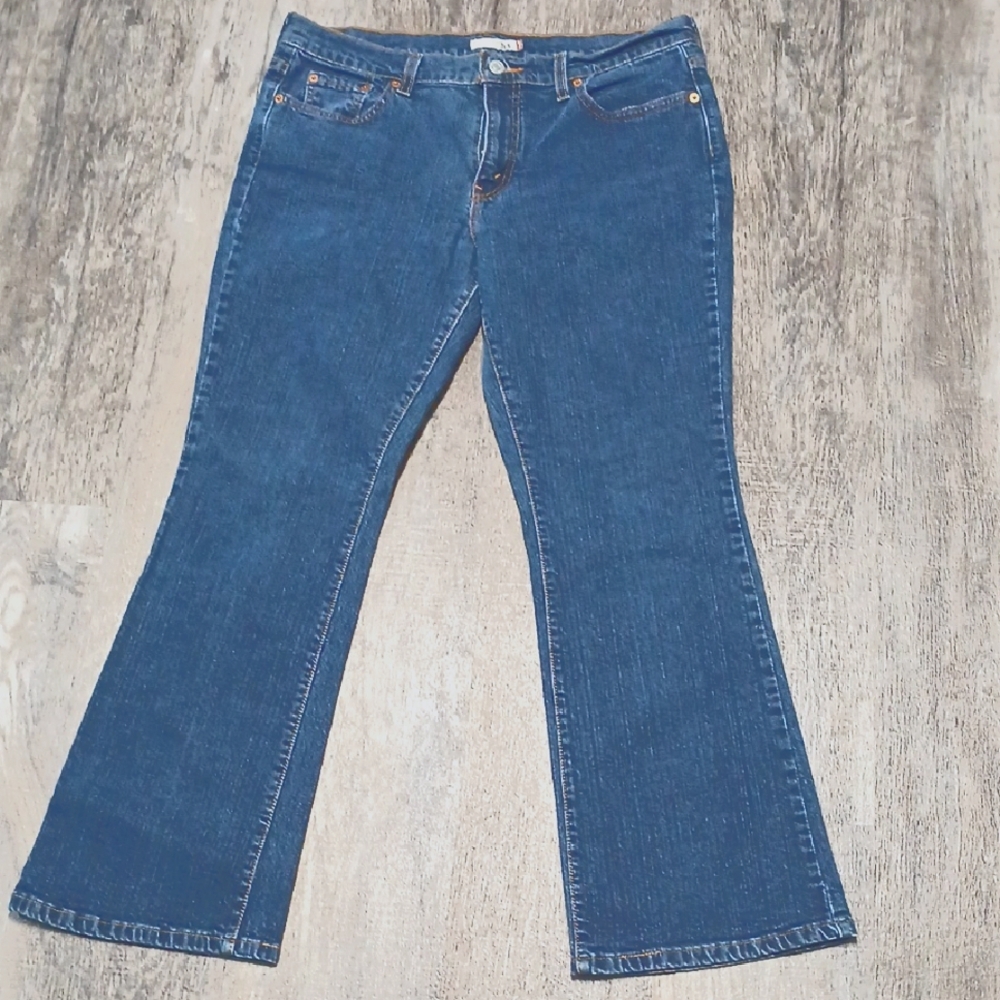 Levi's Dark Blue Flare Jeans